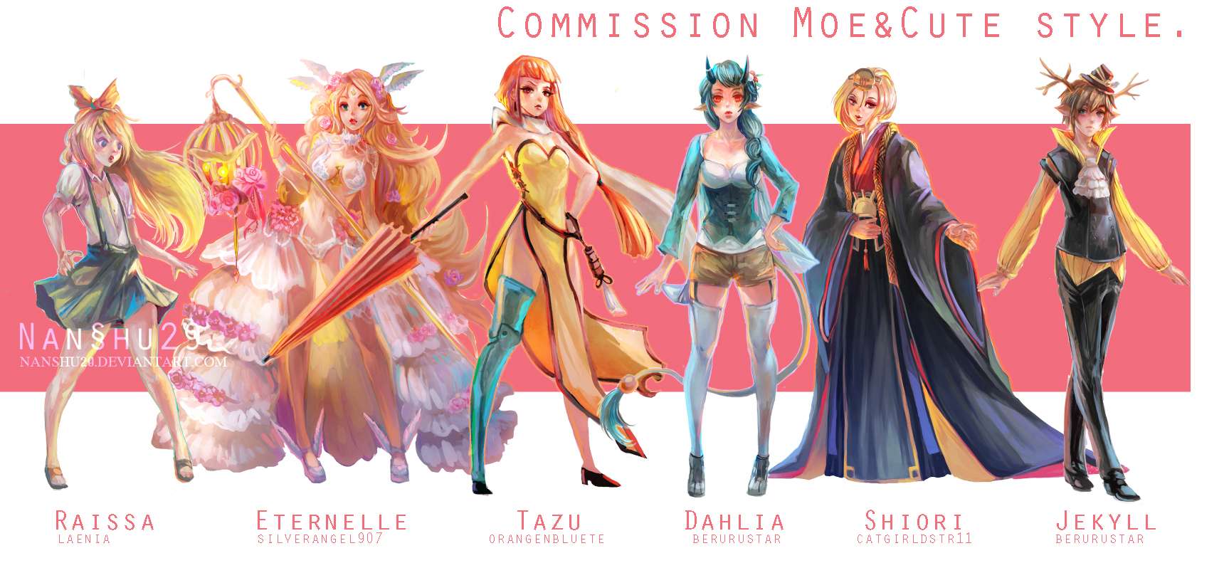 all commission in this month.